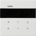 Gira 320112 Unterputz Radio Fl&auml;chenschalter, WLAN, Bluetooth, Reinwei&szlig;...
