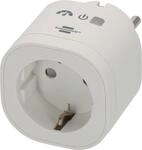 Brennenstuhl Connect WAE 3600 XS01 WiFi Steckdose mit Energiemessung, Alexa, Google,
