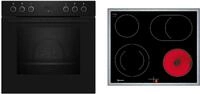 Neff EX4B0 N30/N50 A+ Einbauherdset mit Elektrokochfeld (E1CCD2AK3 + M16SRF0L0), 60
