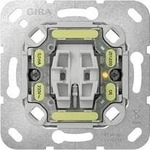 Gira 318600 Einsatz Wipp-Kontrollschalter, 16 AX, 250 V~, LED