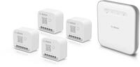Bosch Smart Home Starterset mit 1 Controller II & 4 Licht-/Rollladensteuerungen,