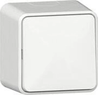 Gira 310613 Wippschalter, 10 AX, 250 V~, Aus-Wechselschalter, IP20, wei&szlig;
