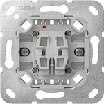 Gira 315100 Wipptaster-Einsatz mit Befestigungskrallen, 1-polig, 10A, 250V