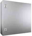 Rittal AX Kompakt-Schaltschrank Edelstahl 1.4301, 1t&uuml;rig, 500x500x300mm (1013000)