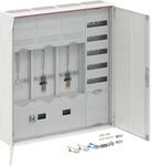 STRIEBEL & JOHN DA47GH Komplettschrank A47 2Z1S1V5A2, 1100x1050x215mm, 2 Z&auml;hler, 63A