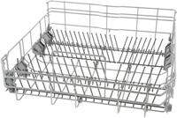 Bosch Siemens 00771609 Geschirrkorb unten, Silber komplett, 6 Klappstachel, hohe