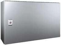 Rittal AX Kompakt-Schaltschrank Edelstahl 1.4301, 1t&uuml;rig, 600x380x210mm (1009000)