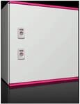 Rittal AX 1444.000 Kunststoff-Schaltschrank, BHT: 400x400x200 mm, ohne Sichtscheibe