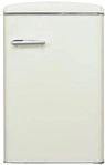 Exquisit RKS120-V-H-160E Stand Retro Vollraumkk&uuml;hlschrank, 54,5 cm breit, 122...