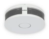 Gira 233602 Rauchwarnmelder, Dual Q, reinwei&szlig; gl&auml;nzend