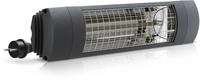 Etherma ET-EXO-COMFORT-1800-B Infrarotstrahler, 1.8kW, IP65, schwarz (45055)