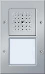 Gira 126665 T&uuml;rstation AP 1fach, T&uuml;rkommunikations-Systeme, Aluminium