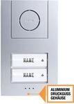 M-E Vistus AD ALU 420 S Audio-Zusatz-Au&szlig;enstation, Aufputz, 2-Familienhaus,...