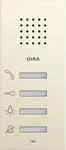 Gira 125001 Wohnungsstation AP, T&uuml;rkommunikations-Systeme, Cremewei&szlig;