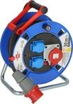 Brennenstuhl Garant CEE 1 IP44 Kabeltrommel, 30m Kabel, Au&szlig;enbereich, blau