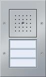 Gira 126765 T&uuml;rstation AP 3fach, T&uuml;rkommunikations-Systeme, Aluminium