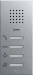 Gira 125026 Wohnungsstation AP, T&uuml;rkommunikations-Systeme, Aluminium