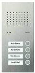 Ritto Acero pur T&uuml;rstation Audio 4 Wohneinheiten edelstahl (RGE1810425)