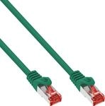 InLine Patchkabel, S/FTP (PiMf), Cat.6, 250MHz, PVC, CCA, gr&uuml;n, 2m (76102G)