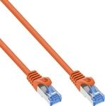 InLine Patchkabel, Cat.6A, S/FTP, TPE (LSZH), CCA, orange, 5m (72605O)