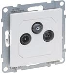 Legrand SEANO Einzeldose TV-R-SAT, Sternverkabelung HD-TV, Anschlussd&auml;mpfung:...