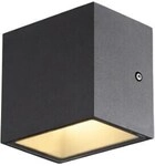 SLV SITRA S SINGLE Outdoor Wandaufbauleuchte, LED, anthrazit, CCT switch 3000/4000K SLV SITRA S SINGLE Outdoor Wandaufbauleuchte, LED, anthrazit, CCT switch 3000/4000K