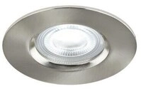 Nordlux Don Smart Einbauleuchte, IP65, 2200-6500 K, 320 lm, Nickel geb&uuml;rstet