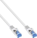InLine Patchkabel, Cat.6A, S/FTP, TPE (LSZH), CCA, wei&szlig;, 7,5m (72607W)