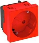OBO Bettermann STD-D3S SRO1 Steckdose, 33&deg;, Schutzkontakt, 1-fach, signalrot