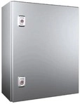 Rittal AX Kompakt-Schaltschrank Edelstahl 1.4301, 1t&uuml;rig, BHT:400x500x210 (1015000)