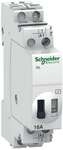 Schneider A9C30011 Fernschalter iTL 1-Polig, 1 Schlie&szlig;er, 16A, 12V AC, 50/60Hz, 6V