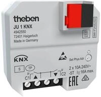 Theben JU 1 KNX Jalousieaktor 1-fach, Unterputz 4942550