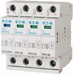 Eaton SPCT2-335-3+NPE &Uuml;berspannungsableiter, steckbar, 3-polig+N, 335VAC, 20kA, Typ