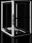 Rittal VX 5304.116 Netzwerk-/Serverschrank standard, BHT: 800x1200x1000 mm, 24 HE,