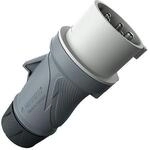 MENNEKES Stecker PowerTOP Xtra R mit ErgoContact, 5 p, IP54, 16 A, grau (13597)
