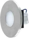 EVN LQ-Serie LED Wandeinbauleuchte, IP44, 220-240V, 1,8W, 3000K, 55lm, Edelstahl