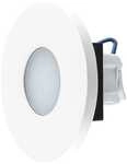EVN LQ-Serie LED Wandeinbau, IP44, 220-240V, 1,8W, 3000K, 55lm, wei&szlig; (LR01802W)