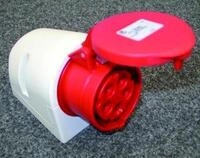 ELEKTRA CO 516/6H CEE- Wandsteckdose 5-Polig, 16A