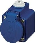 MENNEKES (10082) Schuko-Wandsteckdose, blau