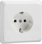 Elso 515404 Steckdose f&uuml;r Ger&auml;tetr&auml;ger 2-fach 16A, Renovierung Schraubklemme,