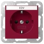 Gira 4462108 SCHUKO Steckdose und Shutter, erh&ouml;hter Ber&uuml;hrungsschutz, EDV