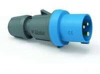 Bals Stecker INNOLINQ QC- Anschlusstechnik, 16A, 3p, 230V, 6h, IP54, blau (211)