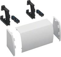 Hager FZ143 Kabelrangierkanal f&uuml;r Feldverteiler, 3feldig, RAL9010