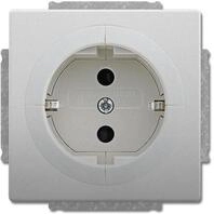 Busch-Jaeger 20 EUAB-866 Busch-Objektsteckdose, Pur Edelstahl, Safety+,...