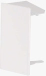 Hager LFS4006069016 Endst&uuml;ck aus Stahlblech zu Leitungsf&uuml;hrungskanal LFS 40x60mm