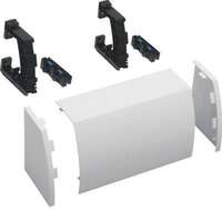 Hager FZ441N, Kabelrangierkanal, 1-feldig, aufsteckbar, HxBxT176x300x135 mm,...