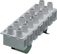Hager K53 Steuerleitungsklemme, universZ, 7x6 mm&sup2;, mit Hutschienenadapter