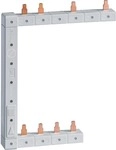Hager KCF963R Phasenschiene senkrecht, 3-polig + N, kompakt, 63A, rechts, L1N-L2N-L3N