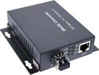 InLine Netzwerk Media Konverter 10Gb/s TP zu SFP+ LWL (f&uuml;r LC Duplex), MM, 300m