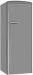 Exquisit RKS325-V-H-161E Retro Vollraumk&uuml;hlschrank, 54,5 cm breit, 229 L,